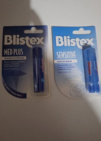 Blistex Med Plus ve Sensitive Dudak Bakım Seti - Görsel 2