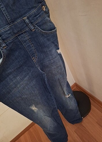 Lc waikiki hamile bahçıvan pantolon - Görsel 3