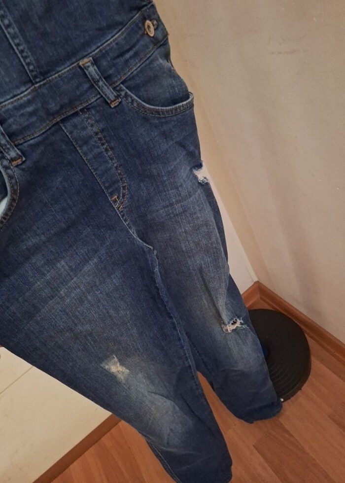 Lc waikiki hamile bahçıvan pantolon - Görsel 3