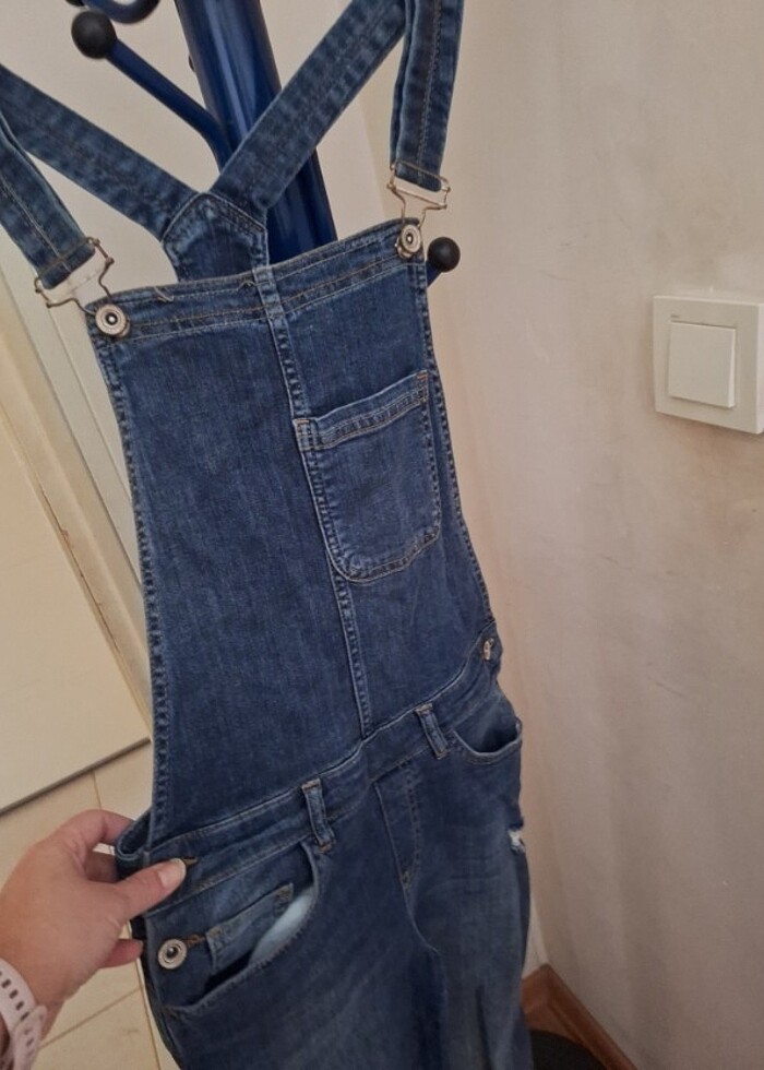 Lc waikiki hamile bahçıvan pantolon - Görsel 4