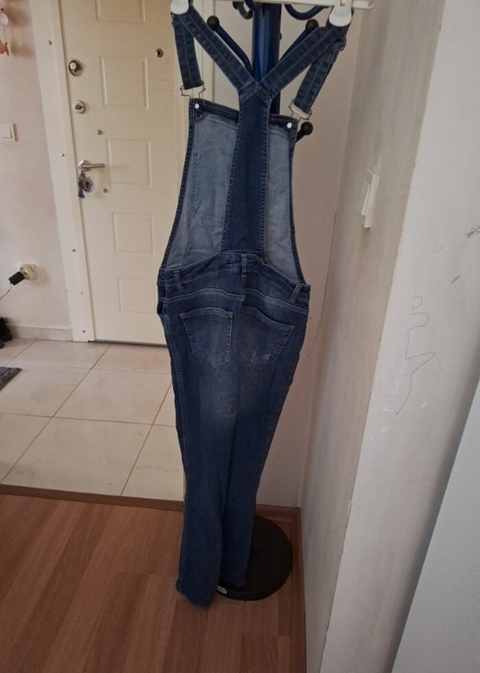 Lc waikiki hamile bahçıvan pantolon - Görsel 5