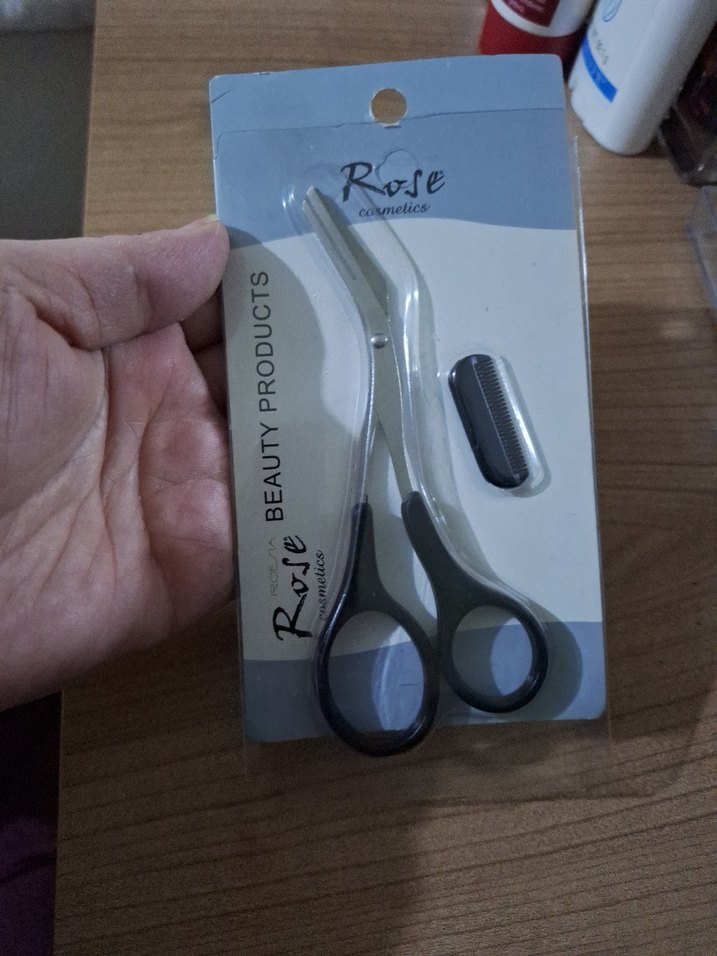 Rose marka taraklı Kaş makası - Görsel 3