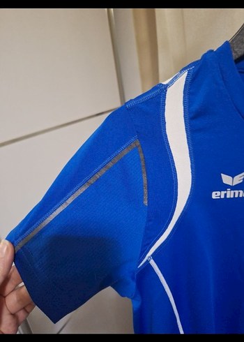 Erima Mavi Erkek Çocuk Kısa Kollu Tişört - Görsel 4