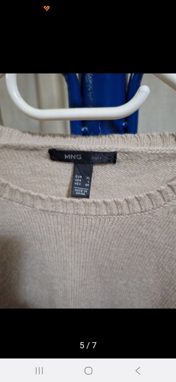 Mango Bej Kadın Kazak - Görsel 4