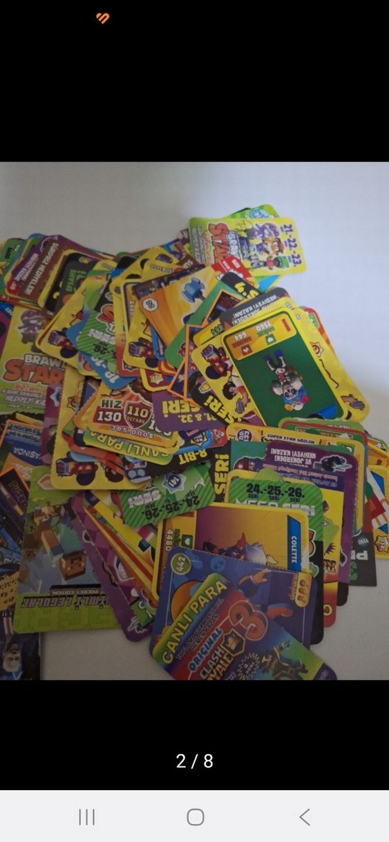 Renkli Oyun Kartları Seti 266 adet - Görsel 2