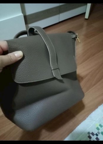 Mudo sırt çantası vizon rengi - Görsel 7