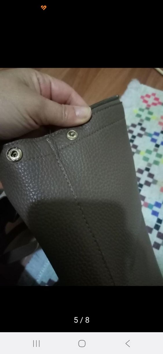 Mudo sırt çantası vizon rengi - Görsel 5