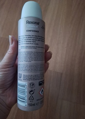 Rexona Clinical Protection Kadın Deodorant - Görsel 3