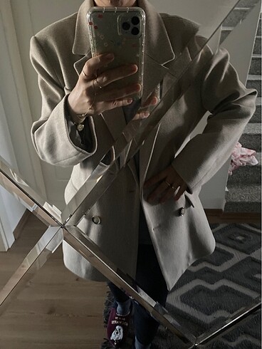 Zara Manuka kaşe Blazer