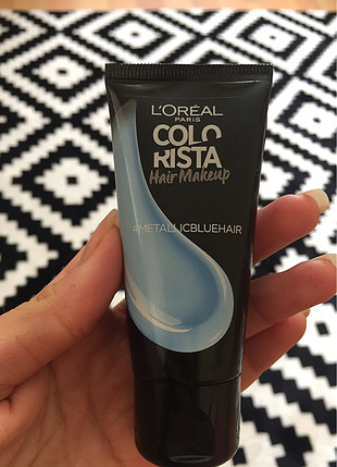 L'Oréal Paris Colorista hair makeup metallic blue