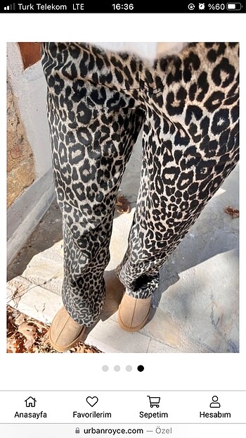 Zara leopar jean