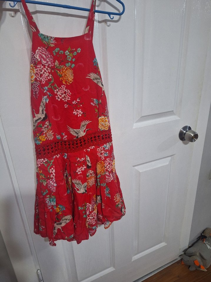 Renkli Çiçekli Bohem Midi Tulum - Görsel 2