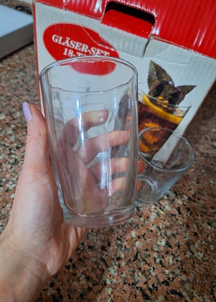 GLASER SET 18 ADET BARDAK - Görsel 2