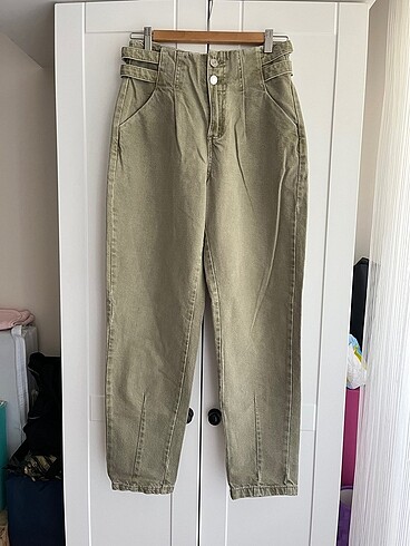 Bershka Haki Pantolon
