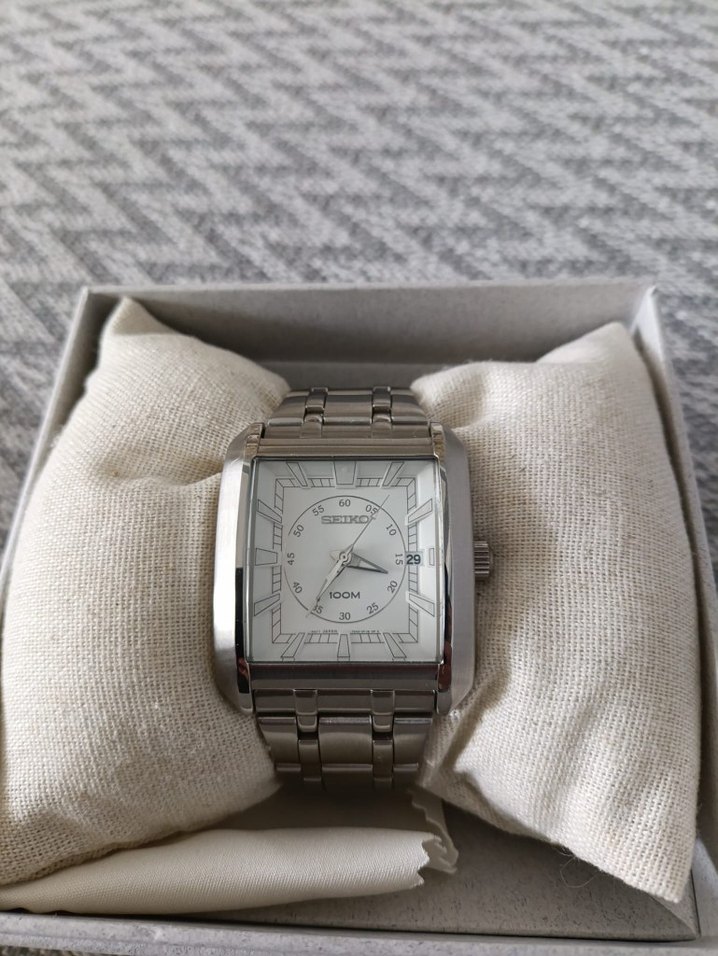 Seiko SGEC83P Erkek Gri Klasik Saat - Görsel 2