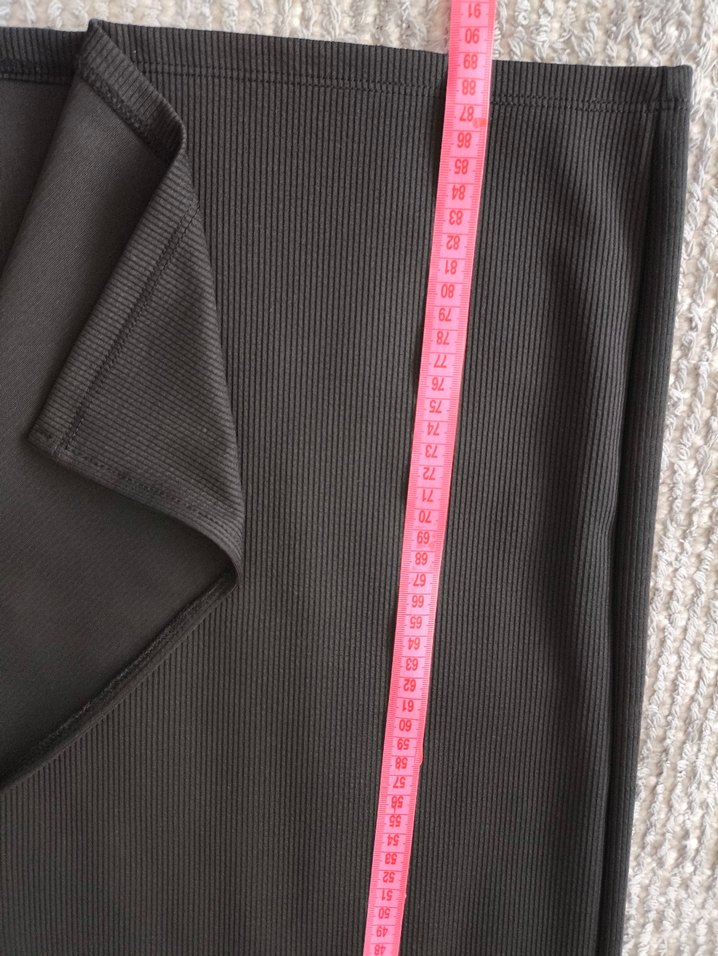 Kadın Siyah Uzun Kalem Etek - Görsel 5