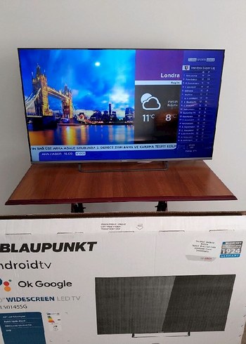 SIFIR ÜRÜN BLAUPUNKT 50 İNÇ 4K Ultra HD GARANTİLİ TV TELEVİZYON
