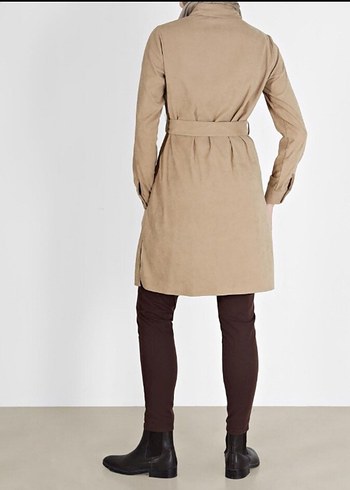 2Adet Sıfır Etiketli Kadın Mont ve Trençkot Jean - Görsel 2