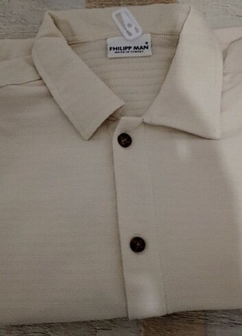 Gömlek Bej Sıfır Yeni  - Görsel 2