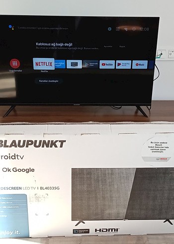 Bosch Blaukpunkt 40 Android Google Smart Tv Full Hd Uydulu - Görsel 3
