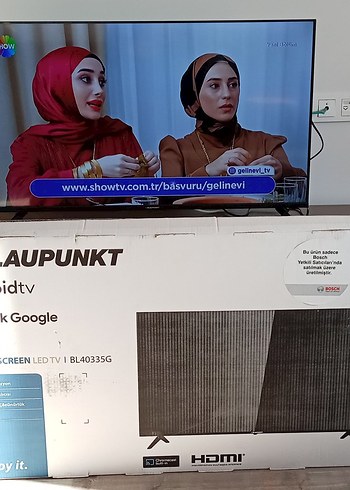 Bosch Blaukpunkt 40 Android Google Smart Tv Full Hd Uydulu - Görsel 2