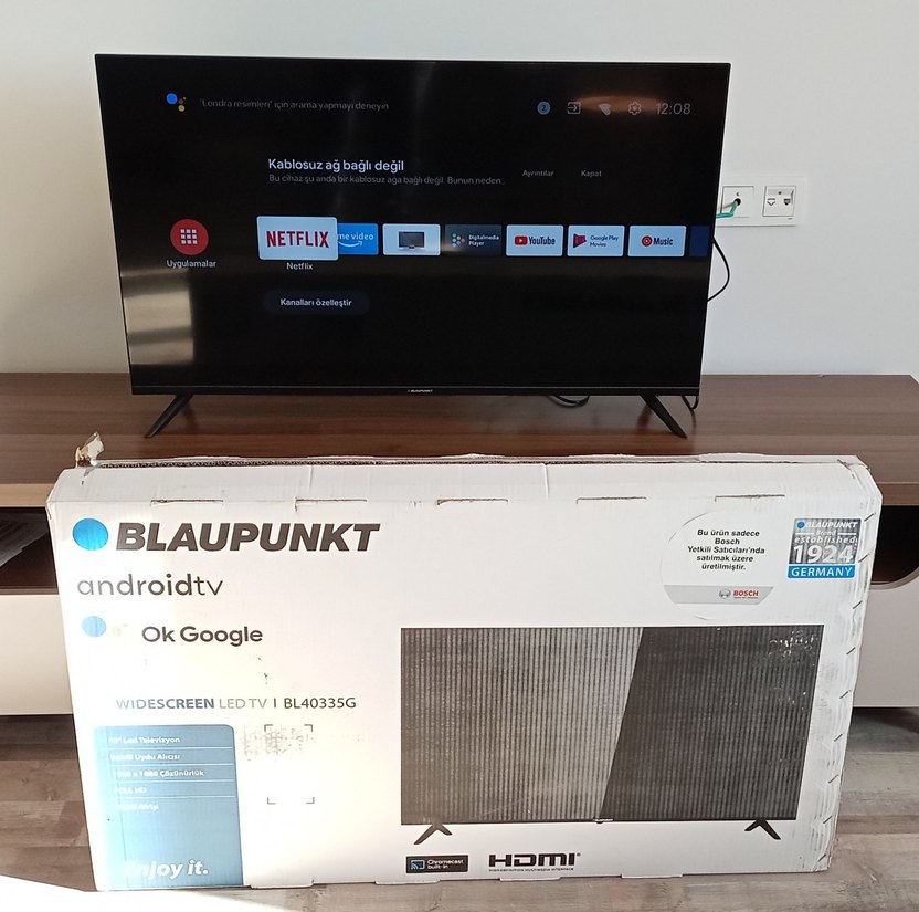 Bosch Blaukpunkt 40 Android Google Smart Tv Full Hd Uydulu - Görsel 3