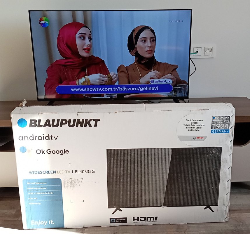 Bosch Blaukpunkt 40 Android Google Smart Tv Full Hd Uydulu - Görsel 2