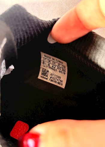 Siyah Adidas Spor Erkek Sneakers - Görsel 5