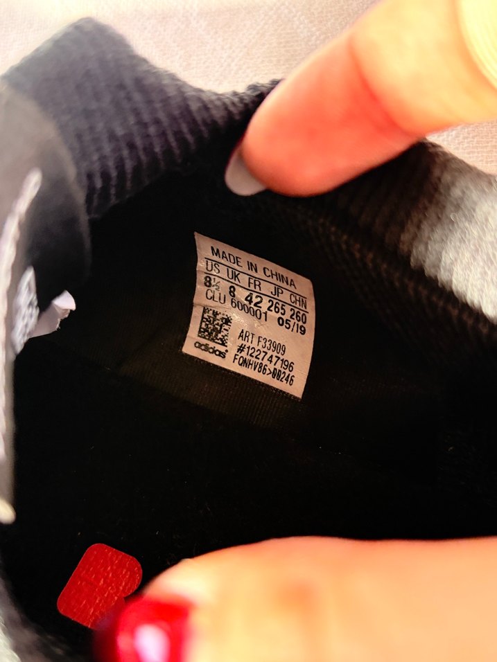 Siyah Adidas Spor Erkek Sneakers - Görsel 5