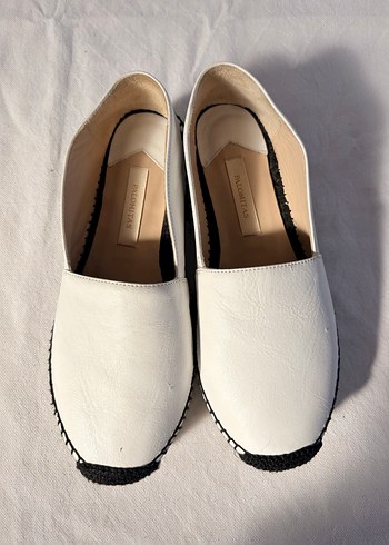 Beyaz Kadın Dolgu Topuklu Espadril - Görsel 2