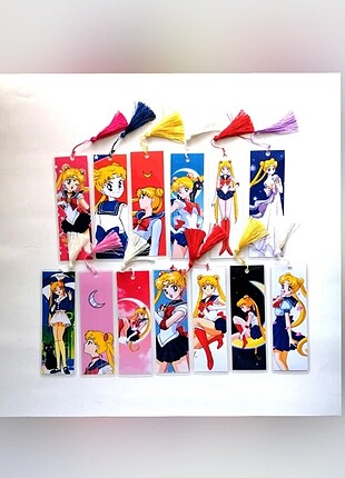 Sailor Moon kitap ayraçları 