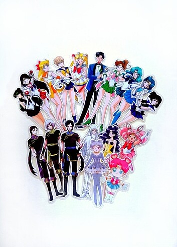 Sailor Moon Kitap Ayraçları (Set 3)