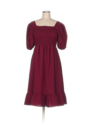 Vintage Love Kısa Elbise %70 İndirimli.