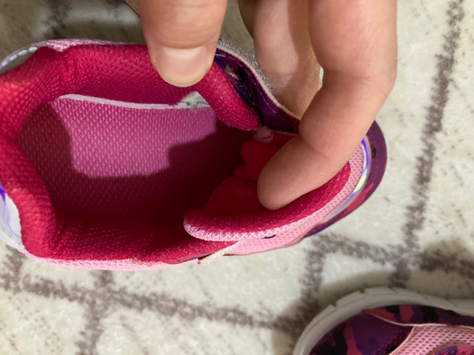 Kız Çocuk Renkli Bağcıksız Spor Ayakkabı - Görsel 4