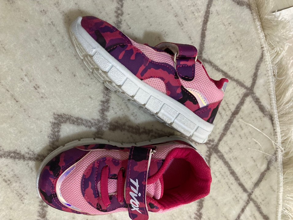 Kız Çocuk Renkli Bağcıksız Spor Ayakkabı - Görsel 2