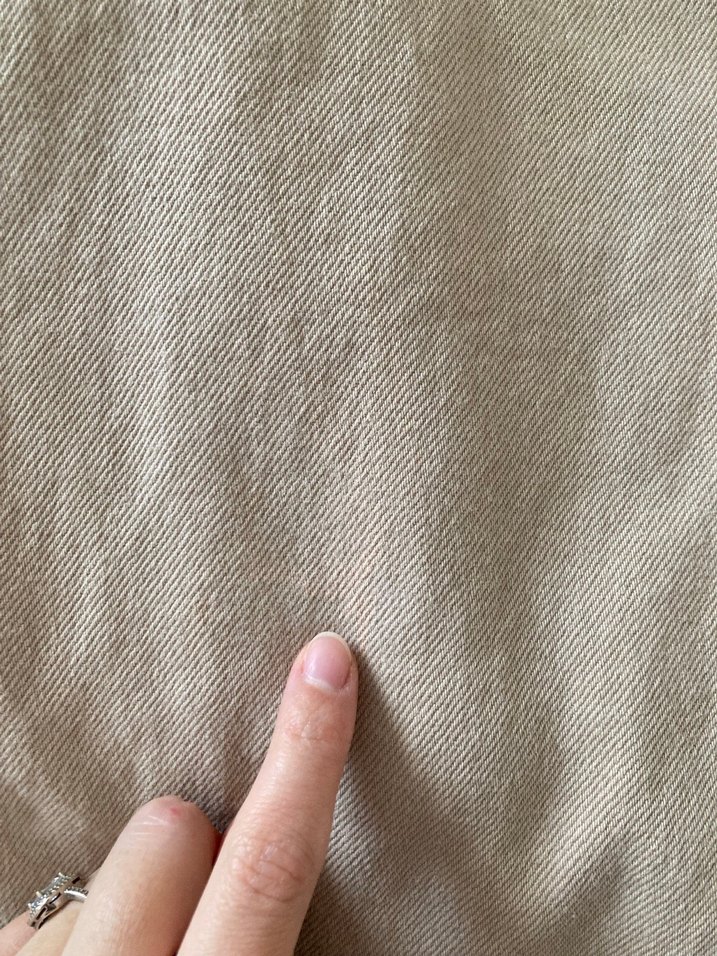 Bej Düğmeli erkek kot ceket - Görsel 3