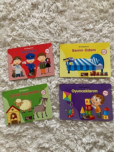 İlk kitaplarım türkçe ingilizce