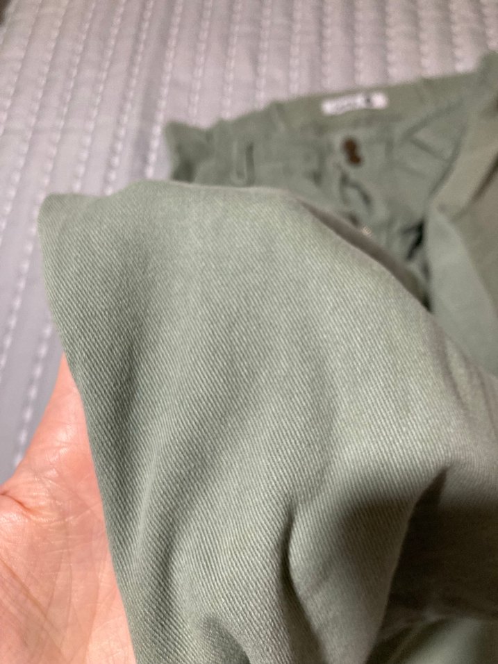 Düğmeli Kadın Keten Kumaş Pantolon benin marka - Görsel 4