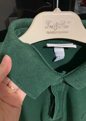 Lacoste Erkek Haki Uzun Kollu Polo Tişört - Görsel 2