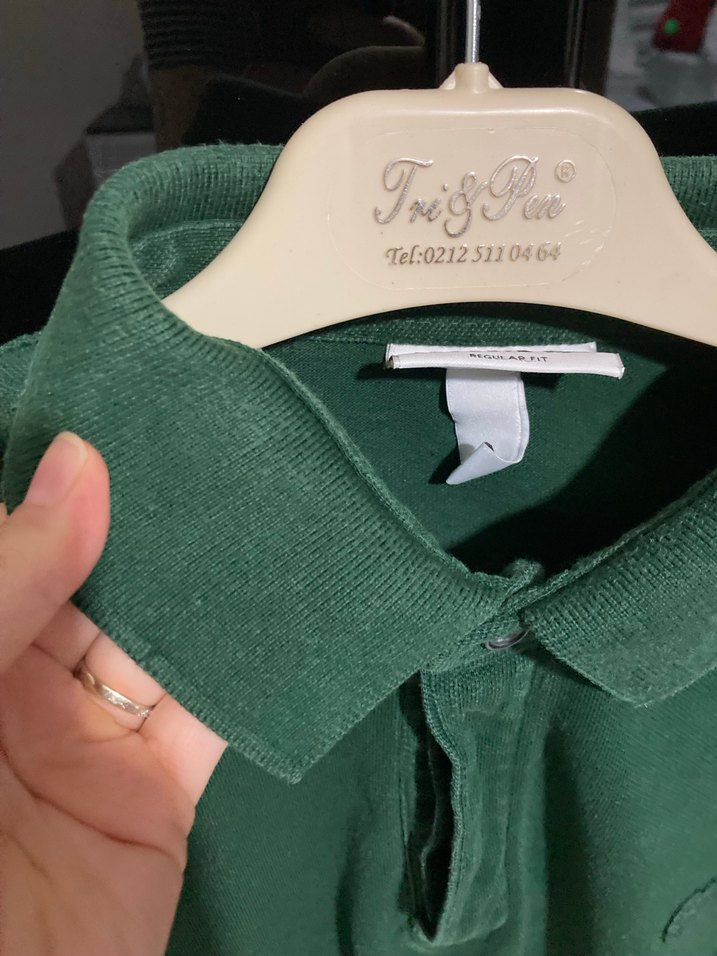 Lacoste Erkek Haki Uzun Kollu Polo Tişört - Görsel 2