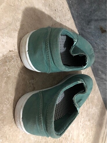 34 Beden yeşil Renk Spor ayakkabı