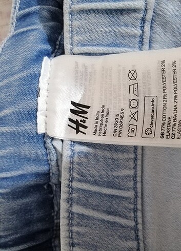 4 Yaş Beden H&M Pantolon 