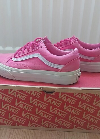 36,5 Beden pembe Renk VANS AYAKKABI