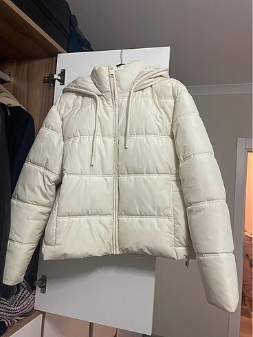 zara beyaz mont