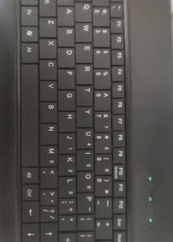 Kablolu Siyah Mini Klavye - Görsel 3