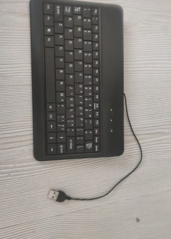 Kablolu Siyah Mini Klavye - Görsel 2