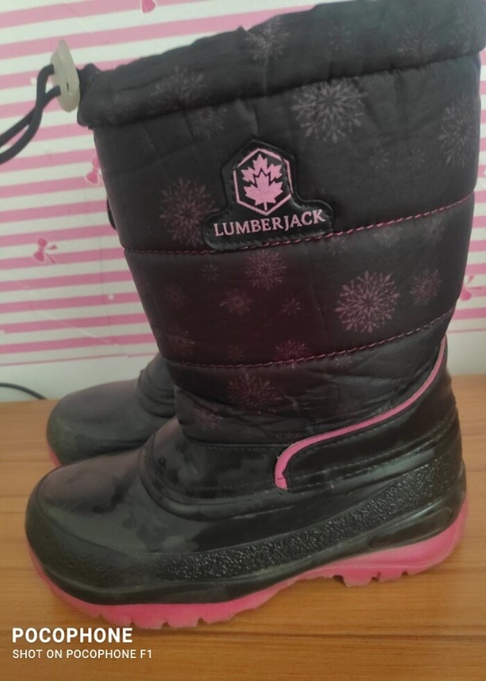 Kız çocuk kar botu - Görsel 2