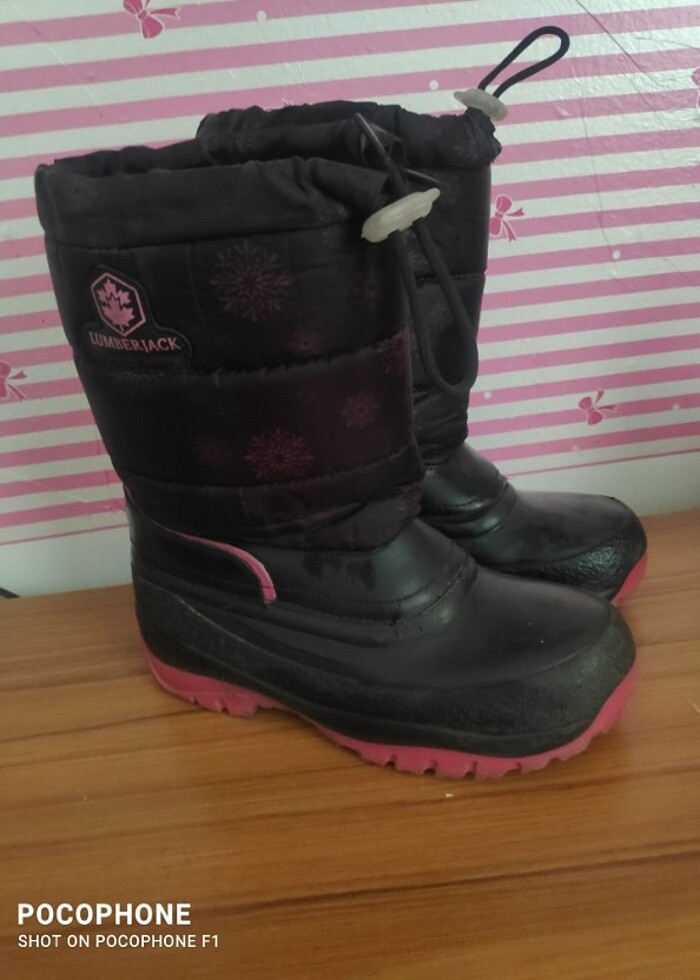 Kız çocuk kar botu - Görsel 3