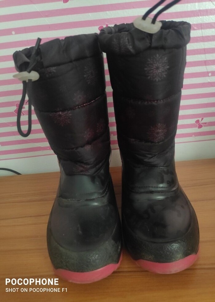 Kız çocuk kar botu - Görsel 4