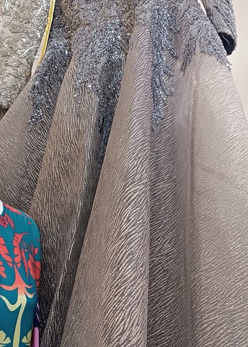 Büyük beden nişanlık söz elbisesi - Görsel 2